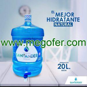 Bidon de agua ozoniza Santander 20 litros retornable – Distribuidor de  bidones de agua, gaseosas, cervezas, licores en Lima Norte